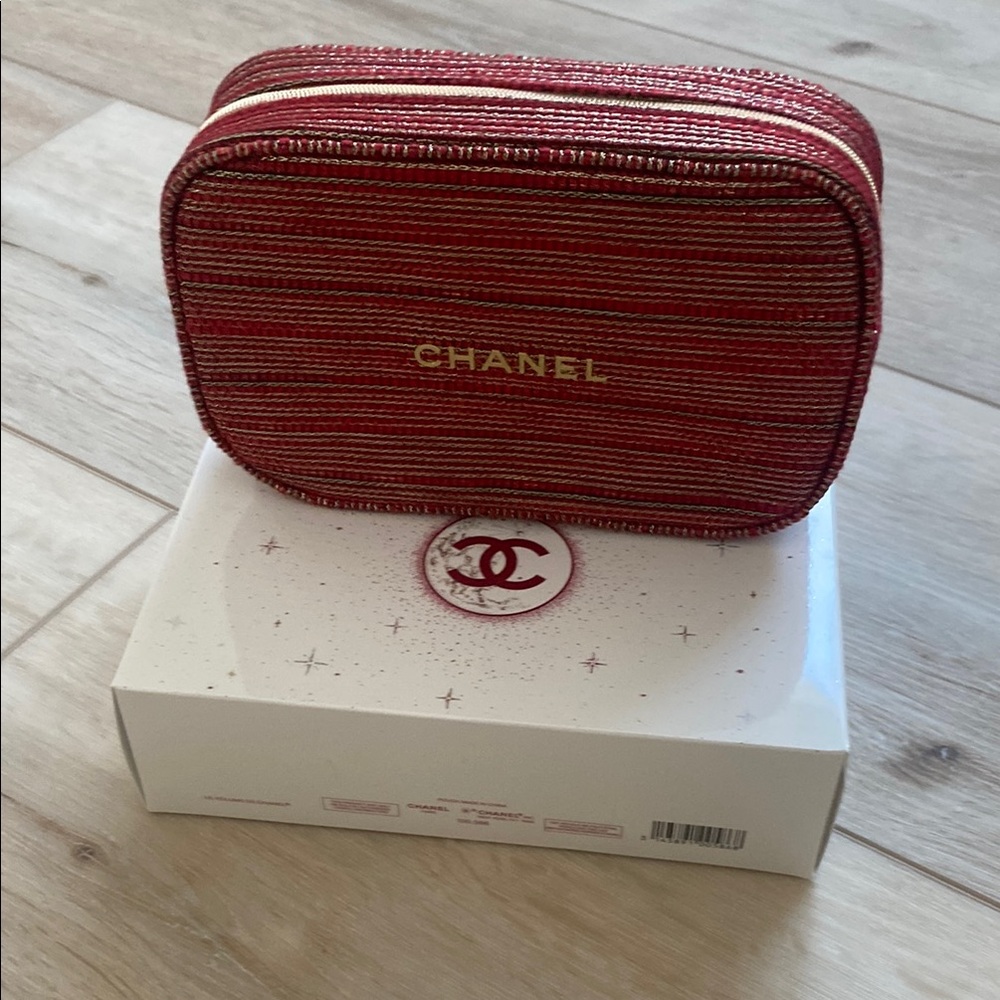Chanel Mascara Set  Cosmetic Bag